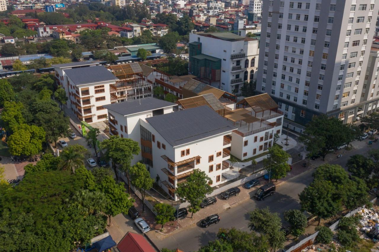 BIM建筑|Dich Vong Hau 幼儿园 / Sunjin Vietnam Joinventure Company