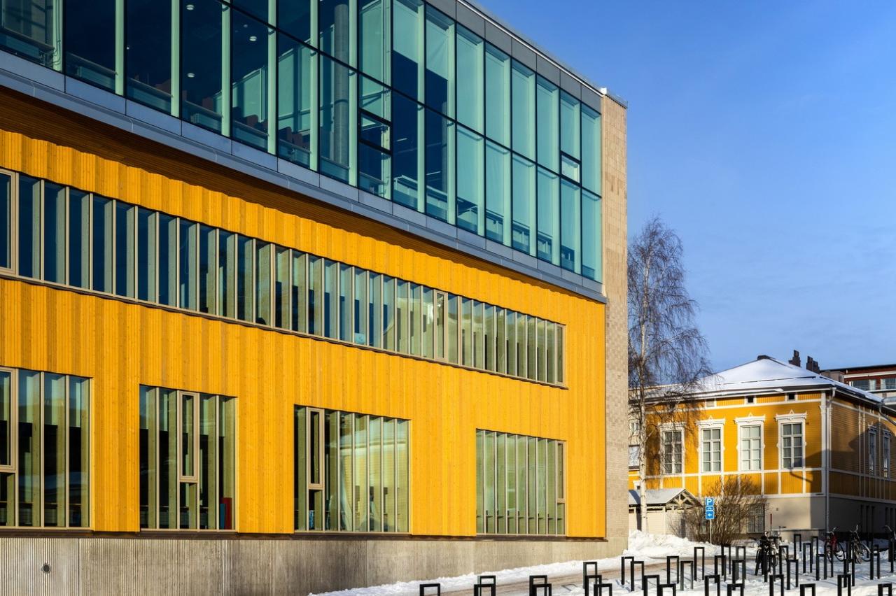 BIM建筑|Lumit 艺术高中 / Lukkairoinen 建筑事务所