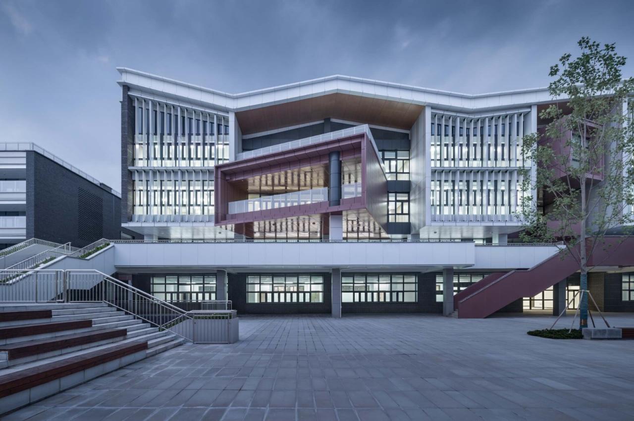 BIM建筑|南京中华中学雨花校区 / 东南大学建筑设计研究院