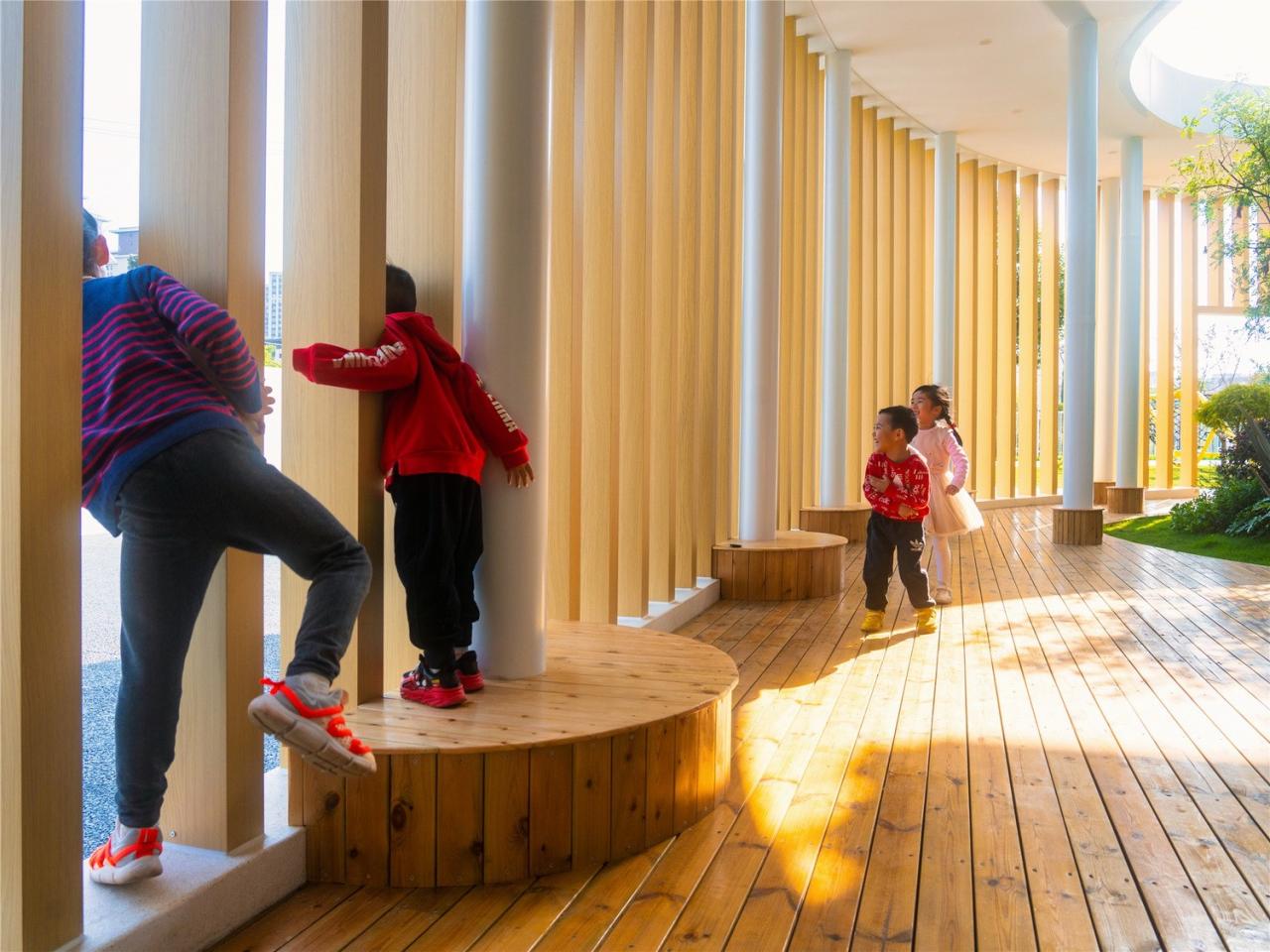 BIM建筑|校园更新之“藏宝盒”重生记：云南玉溪悦畔田园幼儿园 / 上海思序建筑规划设计有限公司