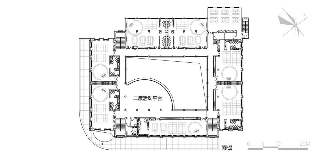 BIM建筑|校园更新之“藏宝盒”重生记：云南玉溪悦畔田园幼儿园 / 上海思序建筑规划设计有限公司