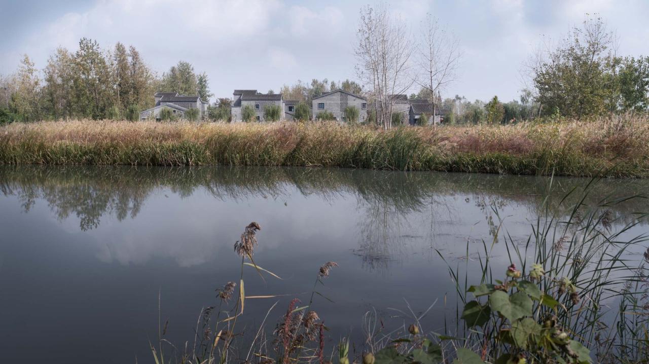 BIM建筑|阜宁县益林镇穆沟村新型社区 / 南大设计院周凌工作室