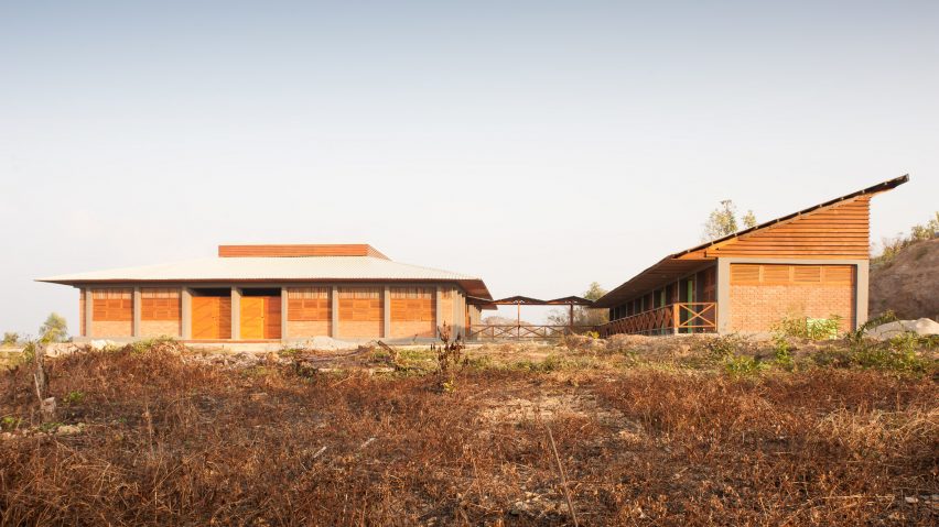 BIM建筑|A+R 工作室设计传统建筑风格的缅甸医院