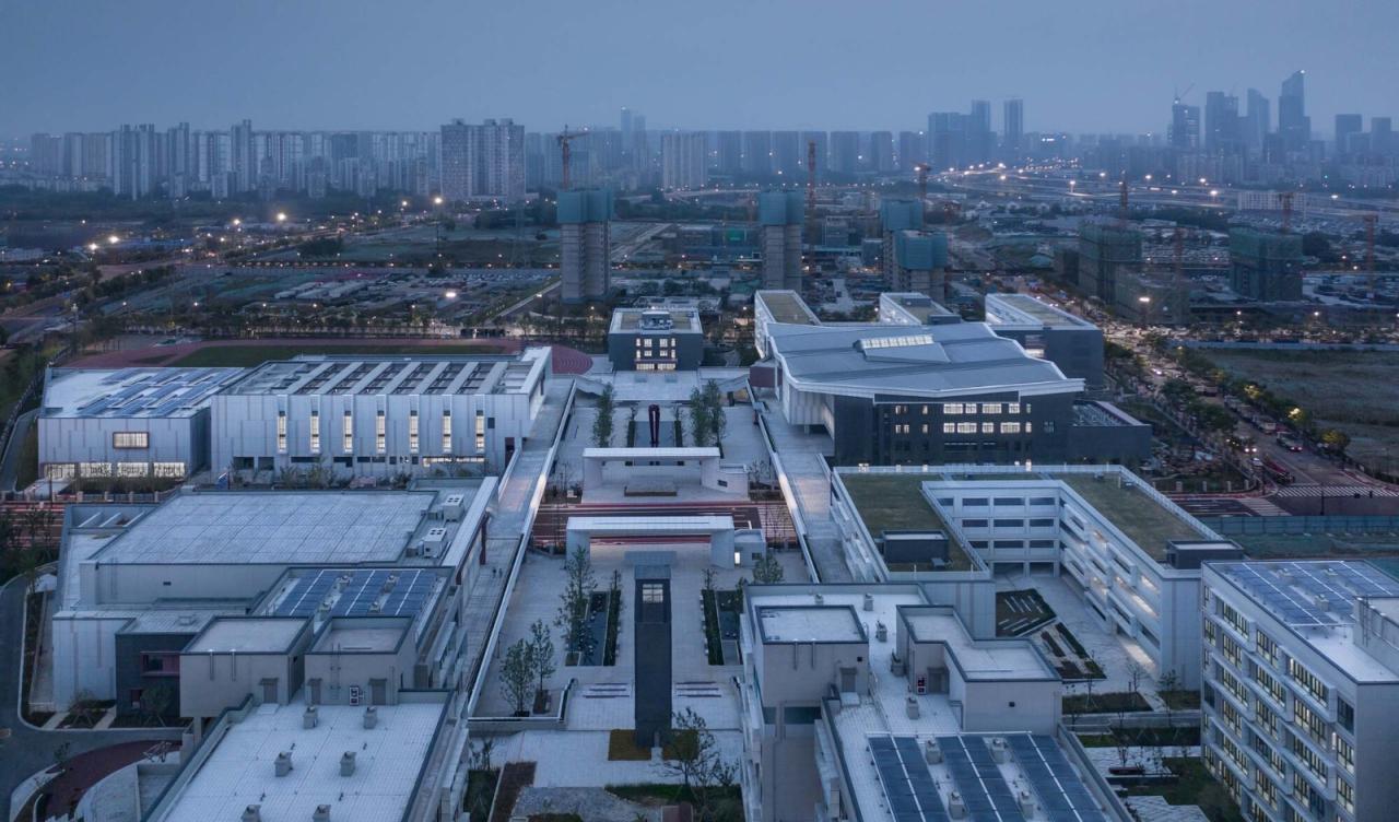 BIM建筑|南京中华中学雨花校区 / 东南大学建筑设计研究院