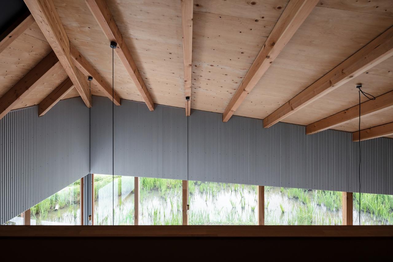 BIM建筑|海原镇的地板和屋顶 / SAI建筑工作室