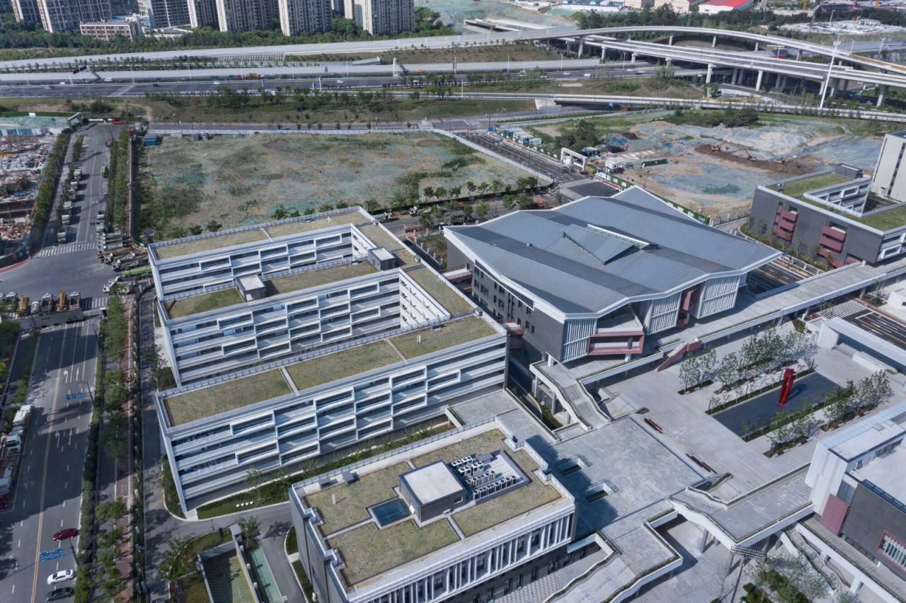 BIM建筑|南京中华中学雨花校区 / 东南大学建筑设计研究院