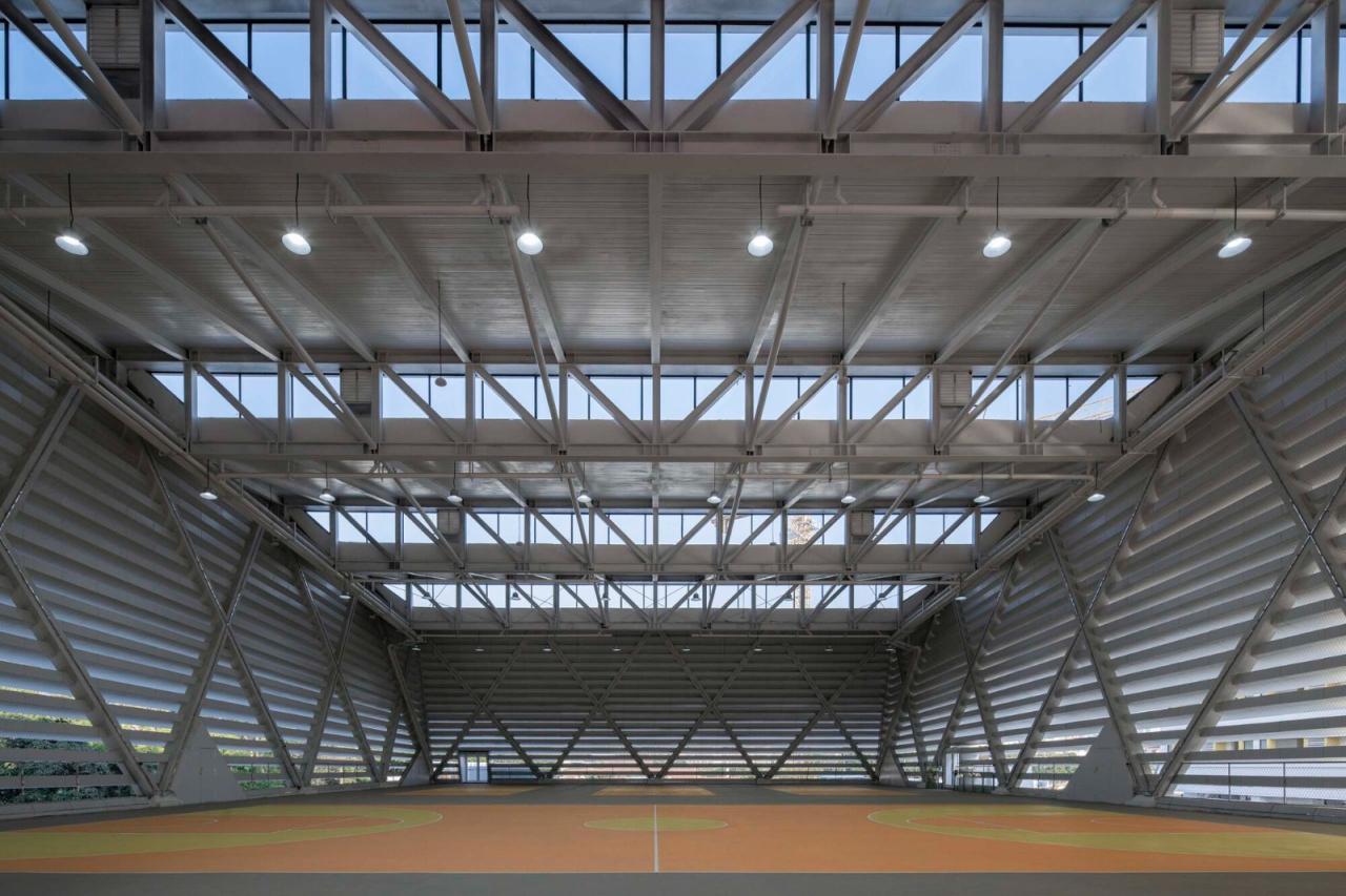 BIM建筑|南海桂城金桂高中 / 竖梁社