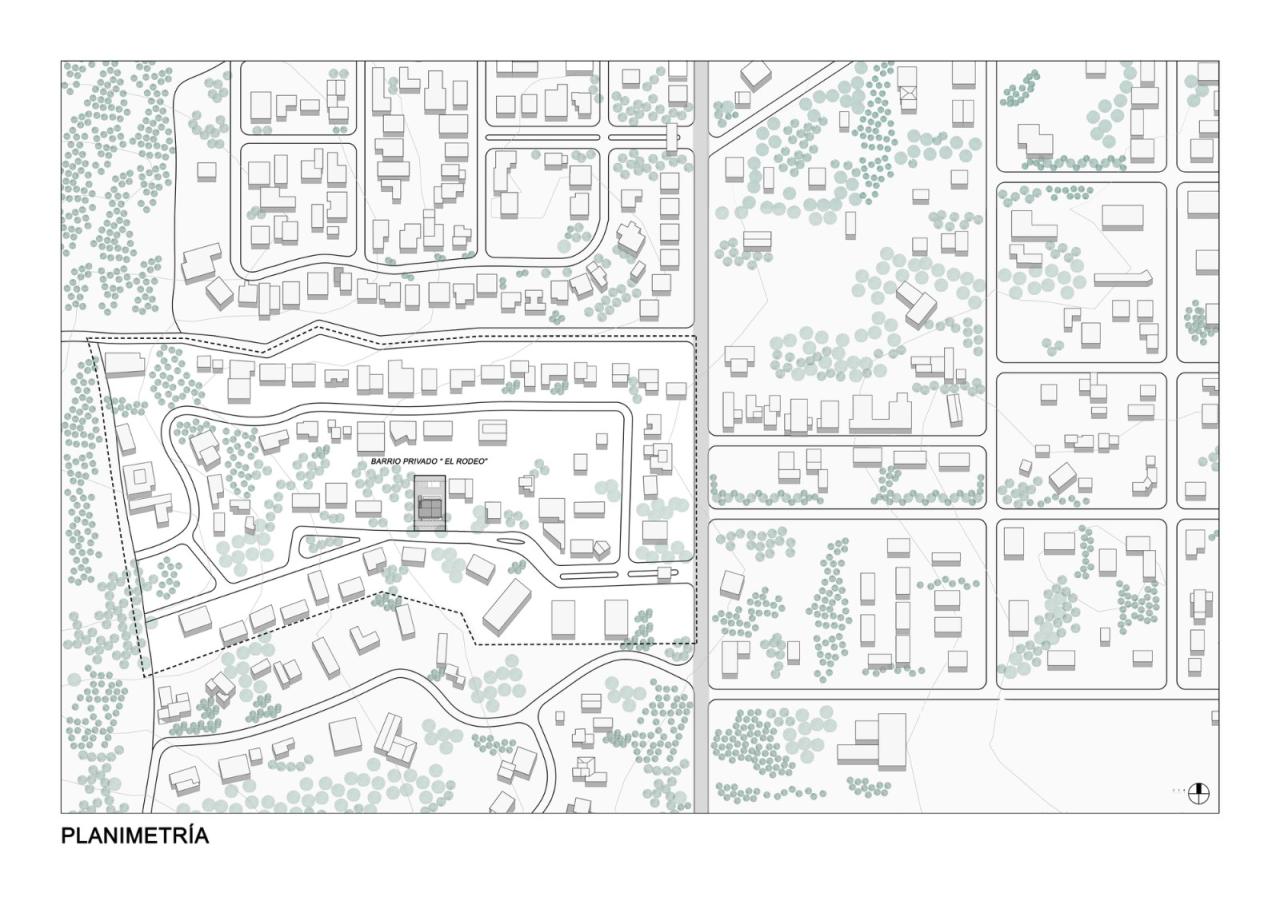 BIM建筑|竞技场中的房子 / Pablo Senmartin