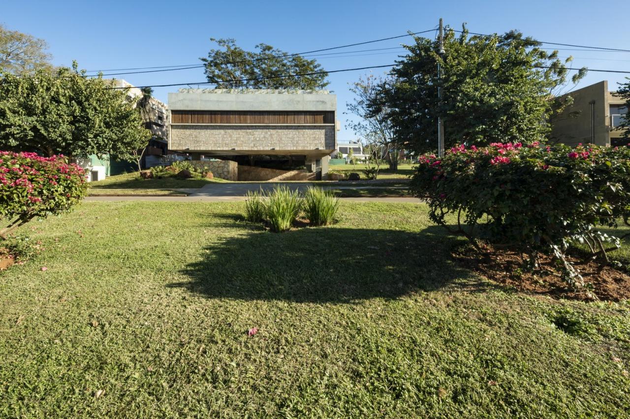 BIM建筑|流通空间，Yvyraju 之家 / OMCM arquitectos