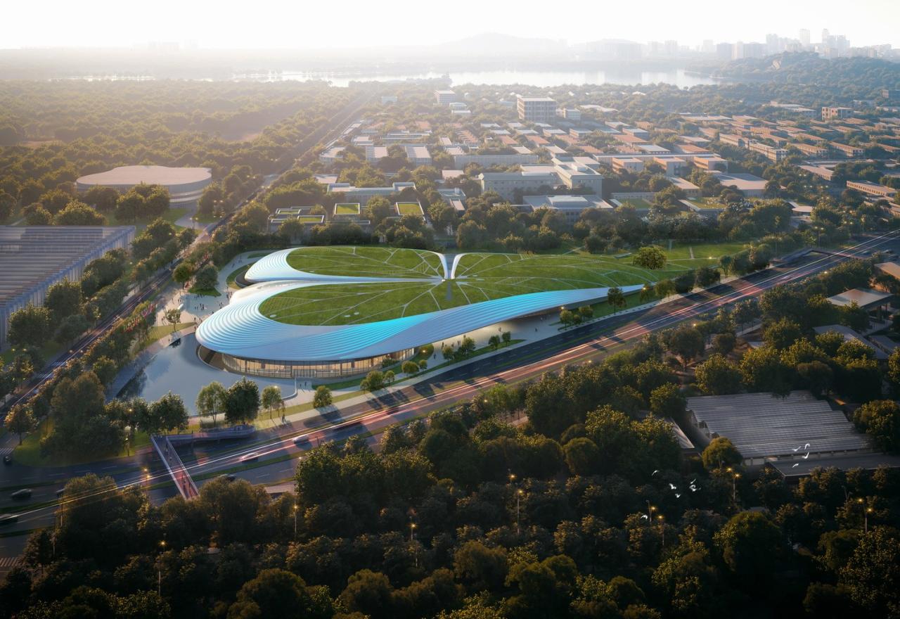 BIM建筑|北京中关村论坛永久会址 / MAD 马岩松新作