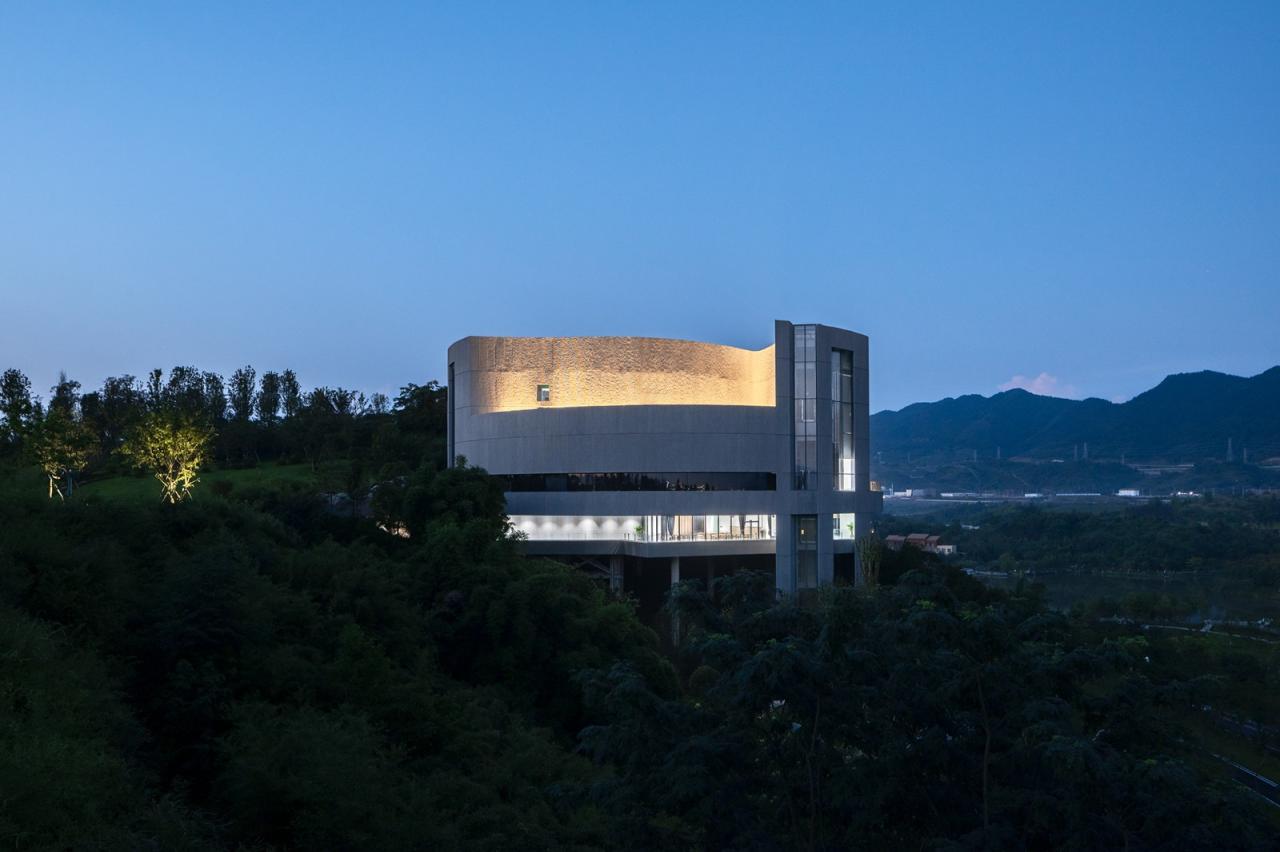 BIM建筑|重庆两江协同创新区规划展示中心 / 汤桦建筑设计