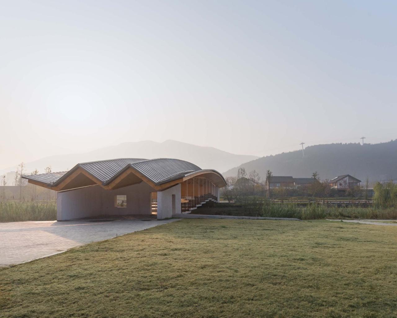 BIM建筑|九间廊桥 / 山水秀建筑事务所