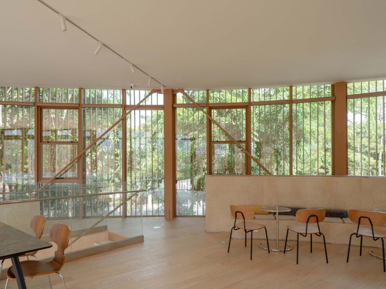 BIM建筑|大沙河生态长廊环形树屋 / 一树建筑工作室