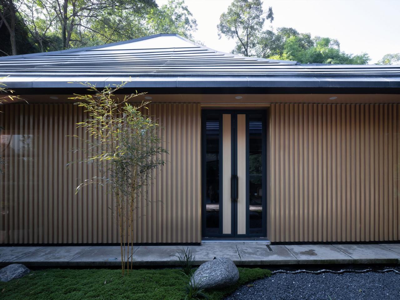 BIM建筑|竹文化的意象解读：崇州·竹艺村游客中心 / 小隐建筑