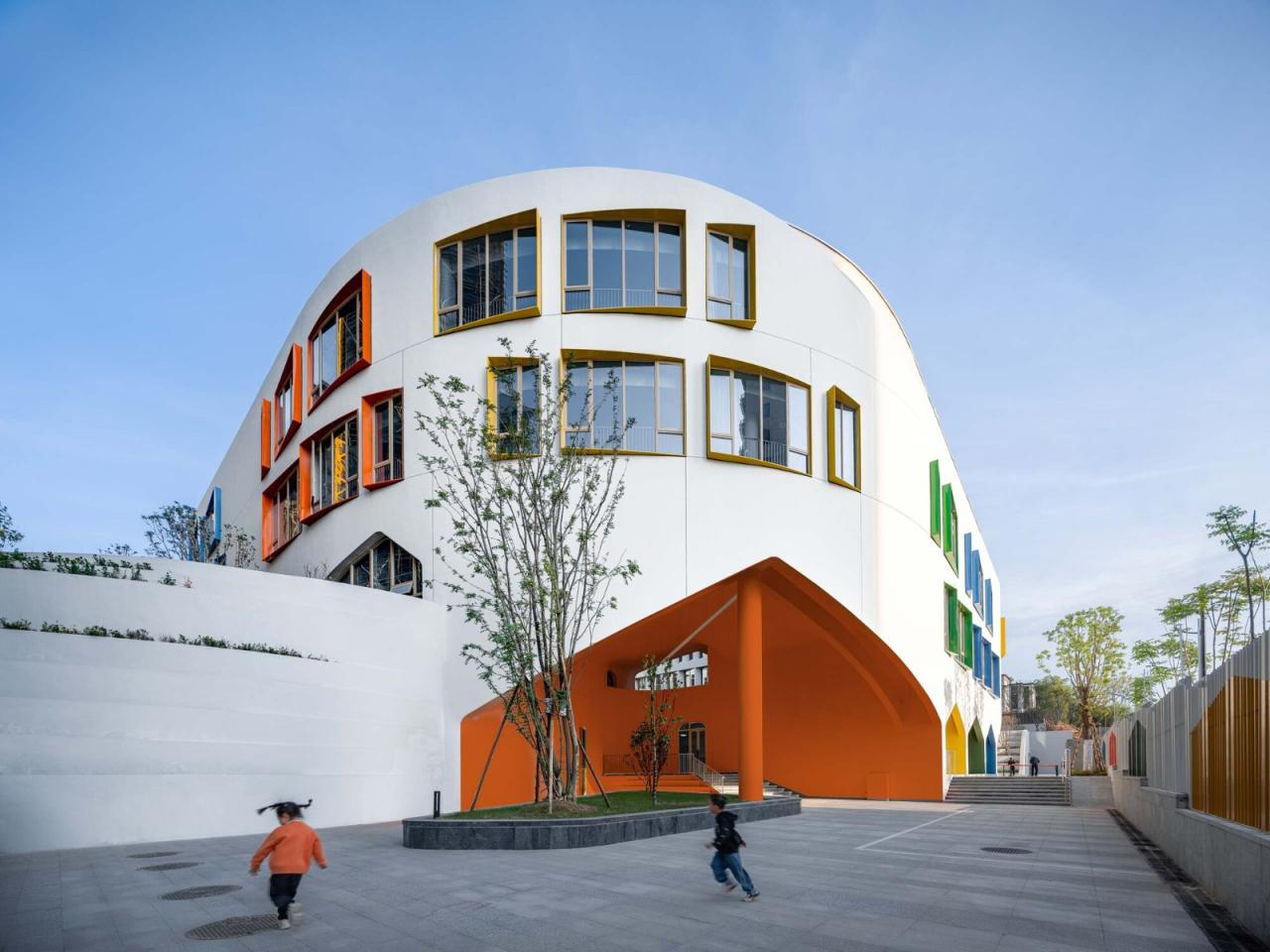 BIM建筑|衢州市柯城区教工幼儿园 / 零壹城市