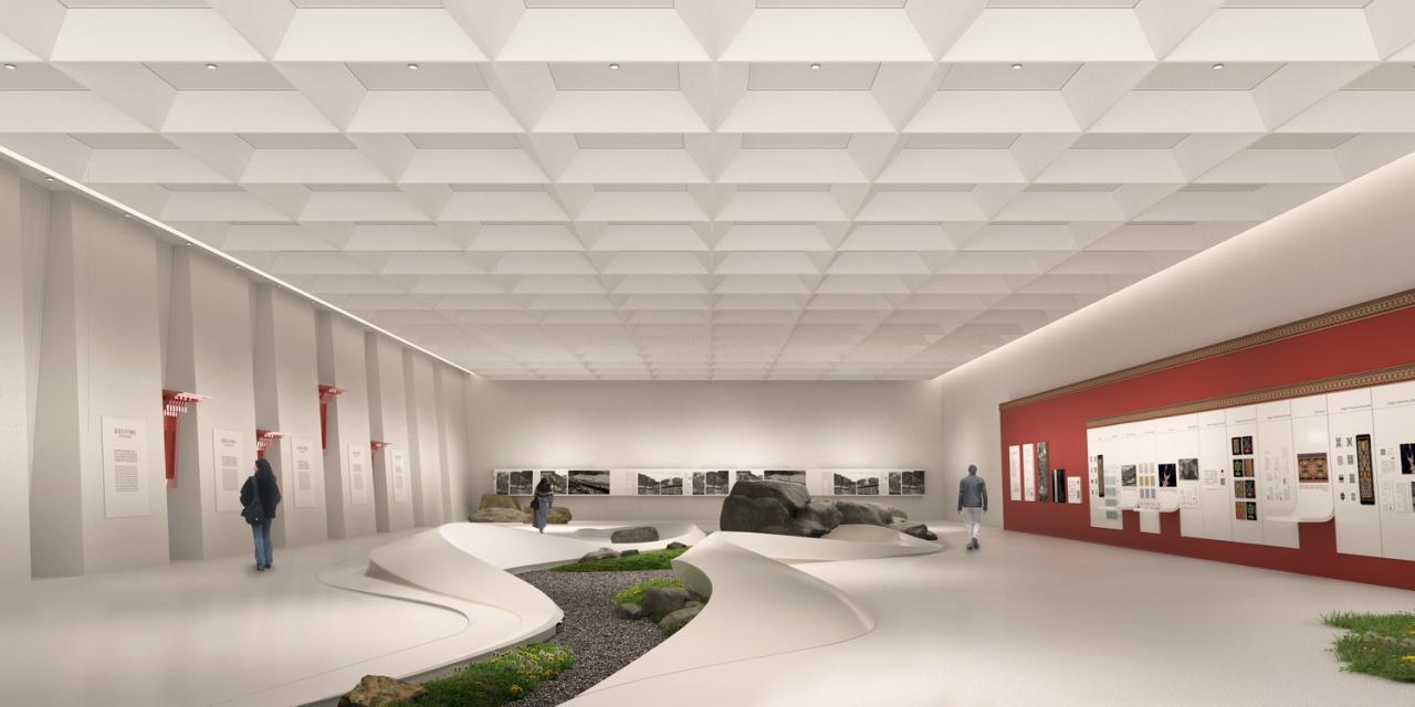 BIM建筑|西索石寨——马尔康市西索村文化综合体建筑设计 / 外行建筑