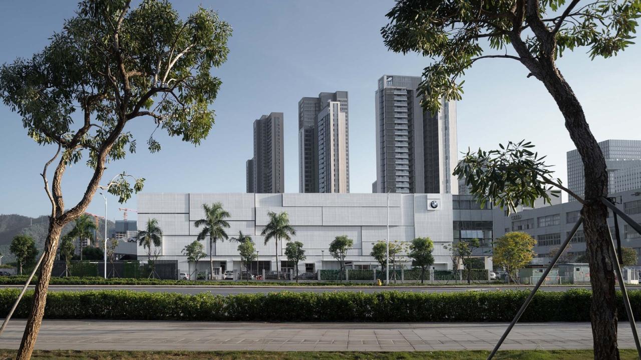 BIM建筑|BMW宝马前海客户体验中心 / 朱海博建筑设计事务所