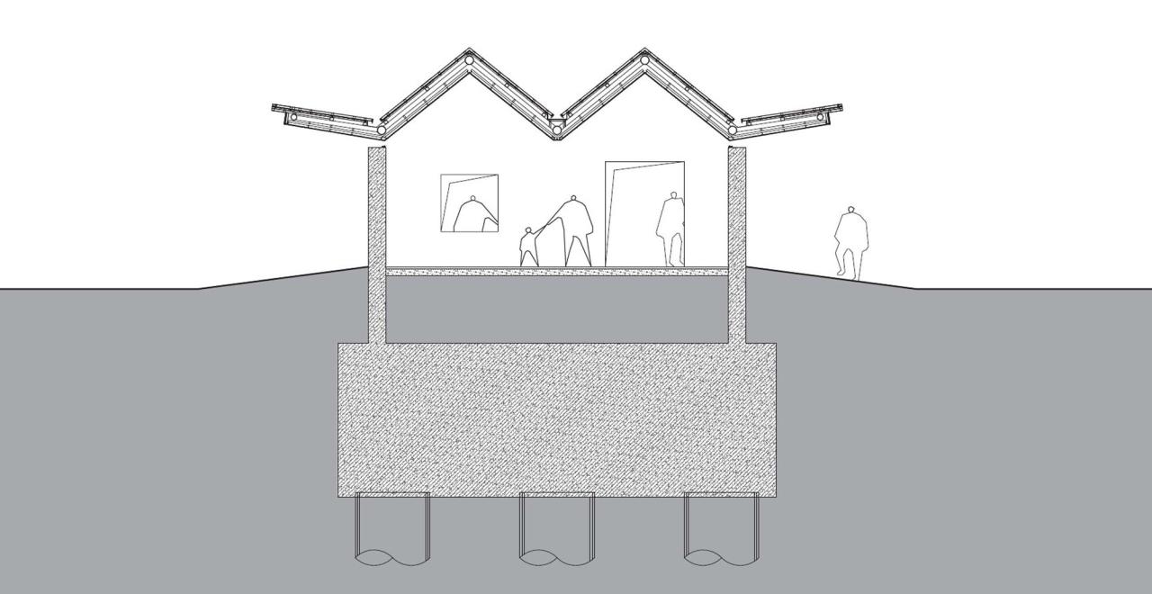 BIM建筑|九间廊桥 / 山水秀建筑事务所
