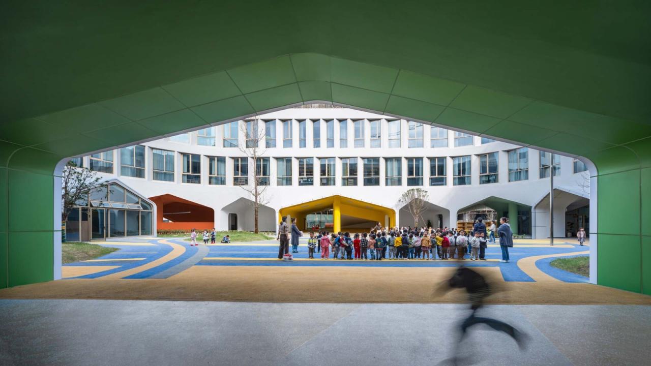 BIM建筑|衢州市柯城区教工幼儿园 / 零壹城市