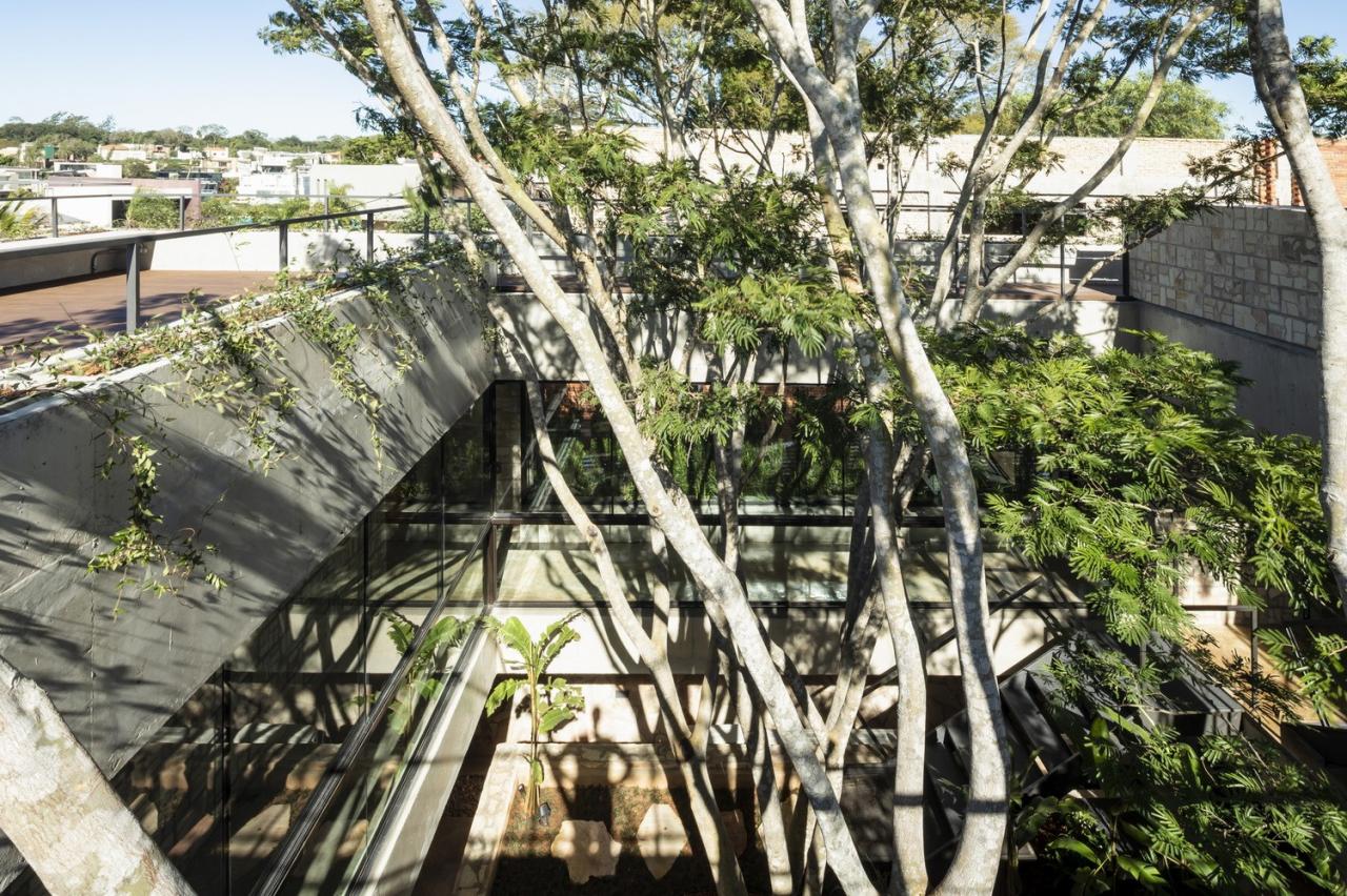 BIM建筑|流通空间，Yvyraju 之家 / OMCM arquitectos