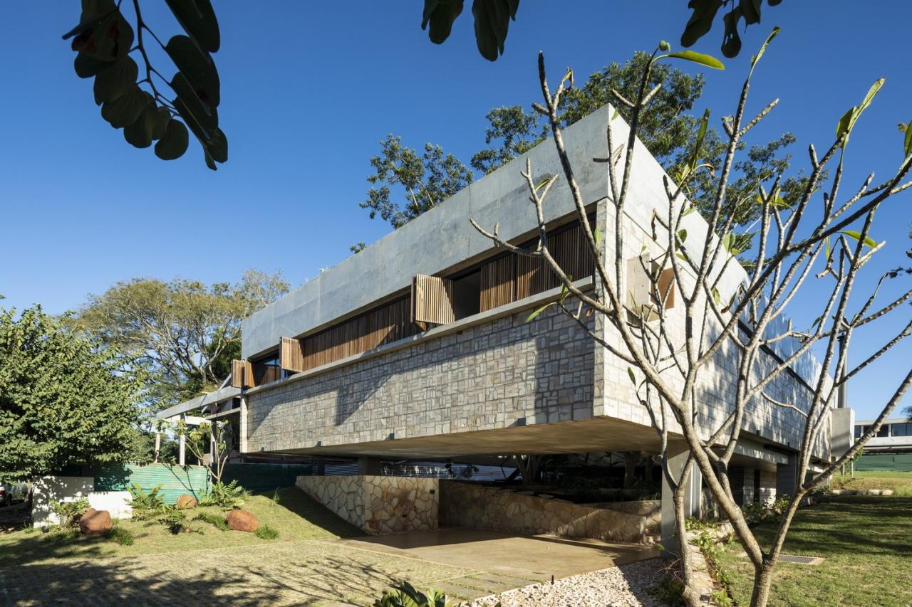 BIM建筑|流通空间，Yvyraju 之家 / OMCM arquitectos