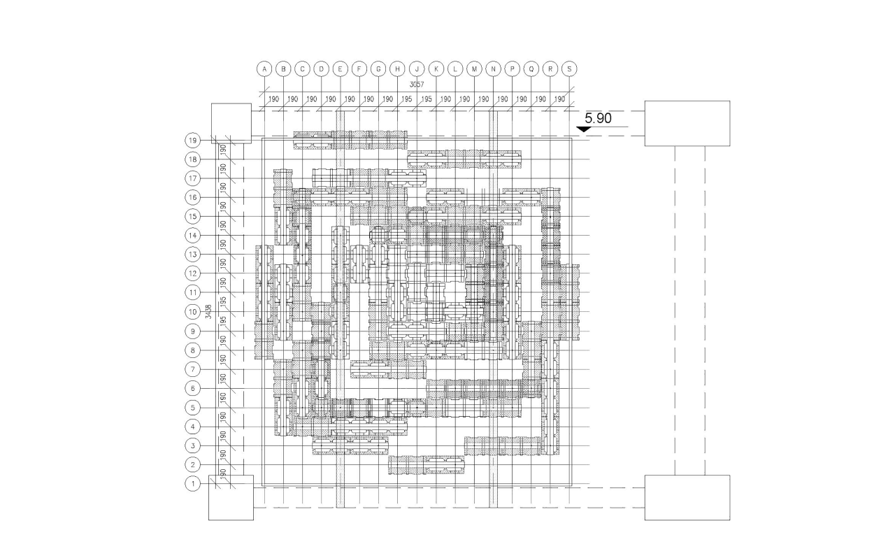 BIM建筑|反方向的构筑：蘑菇砖金字塔 / 陆轶辰 , Link-Arc建筑事务所