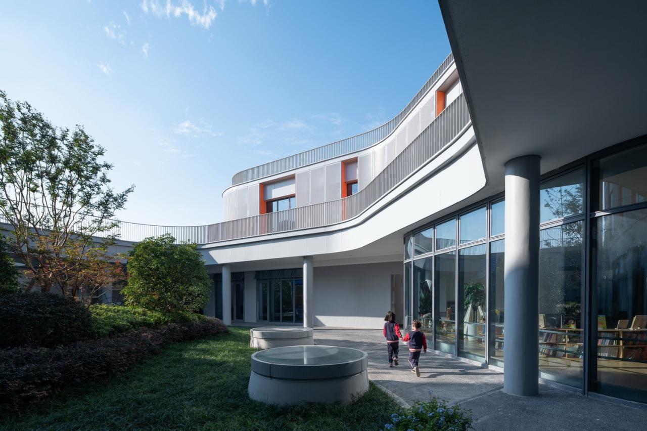 BIM建筑|串联的无界活动空间：杭州市滨江区东方郡幼儿园江晖分园 / 浙江大学建筑设计研究院有限公司