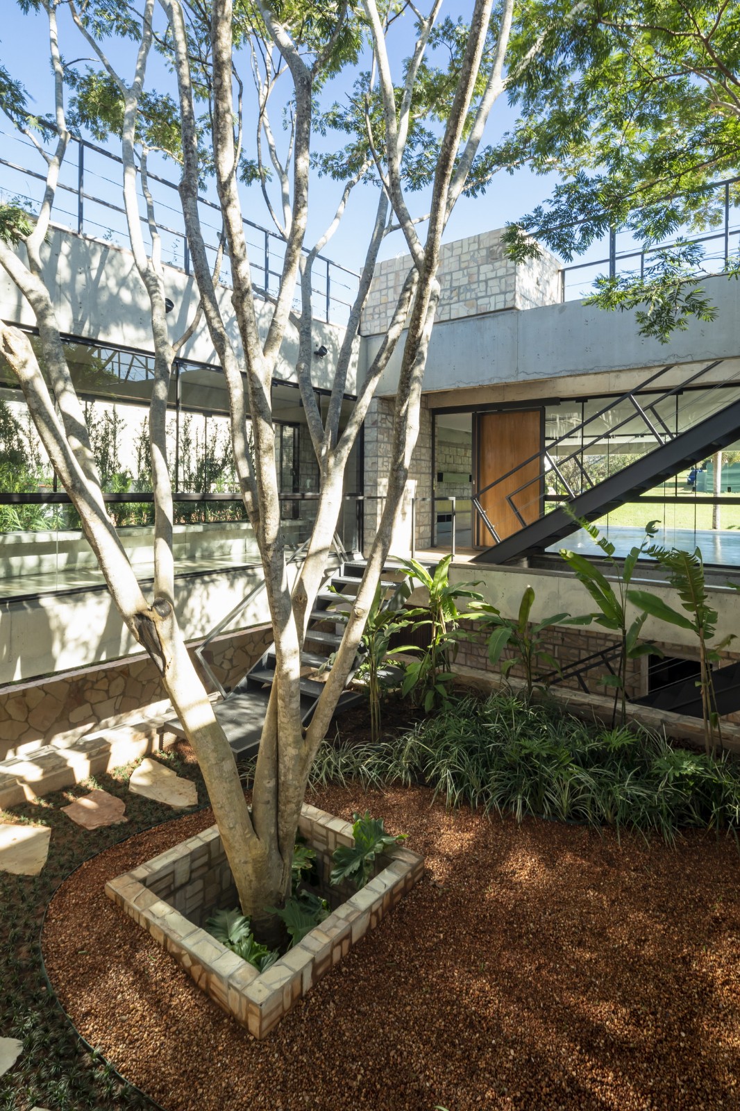 BIM建筑|流通空间，Yvyraju 之家 / OMCM arquitectos