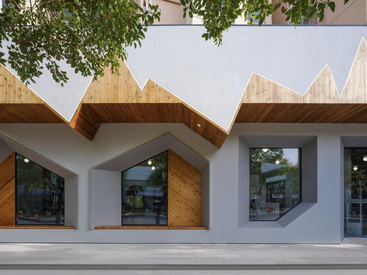 BIM建筑|上海幸乐路城市书屋：书香为邻，家门口的“心灵驿站” / 三益中国