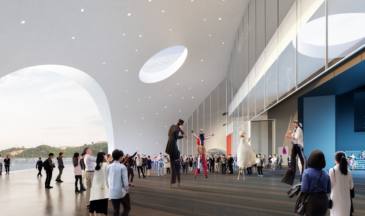 BIM建筑|以建造来修复被破坏的场地：宜昌大剧院中标深化方案 / OPEN