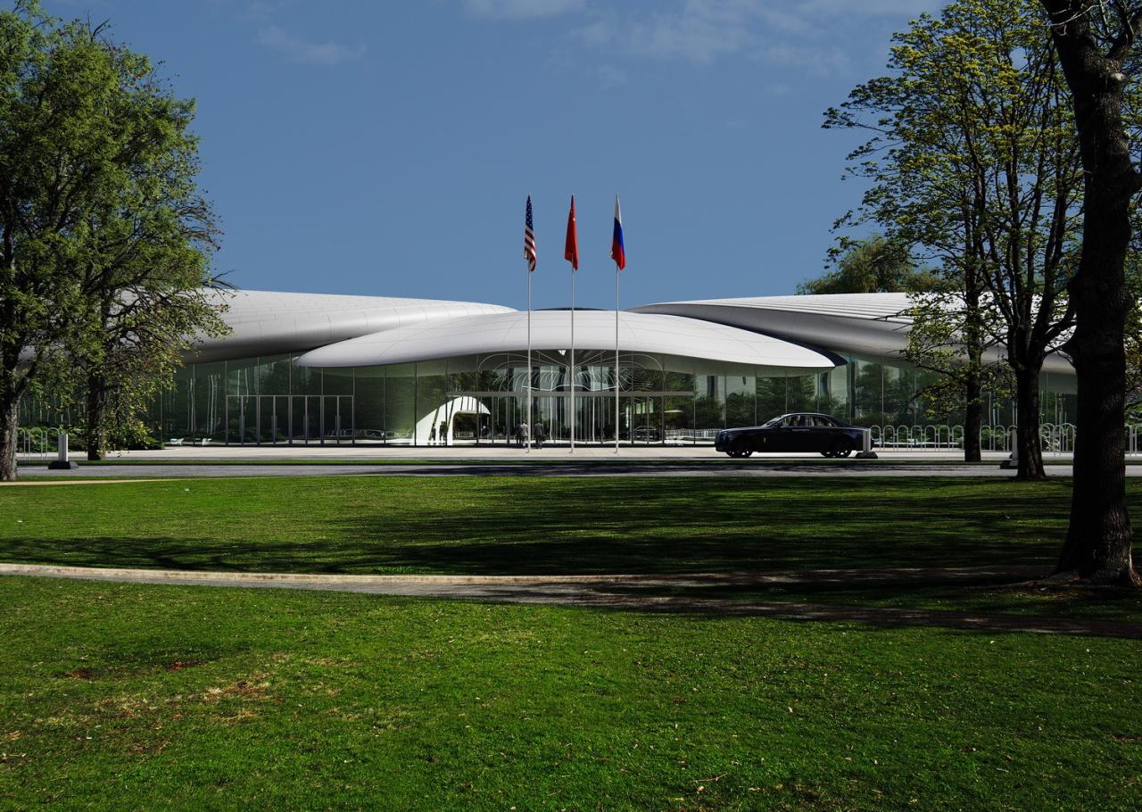 BIM建筑|北京中关村论坛永久会址 / MAD 马岩松新作