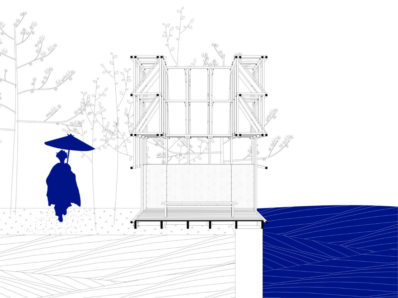 BIM建筑|茶楼亭 / Grau Architects