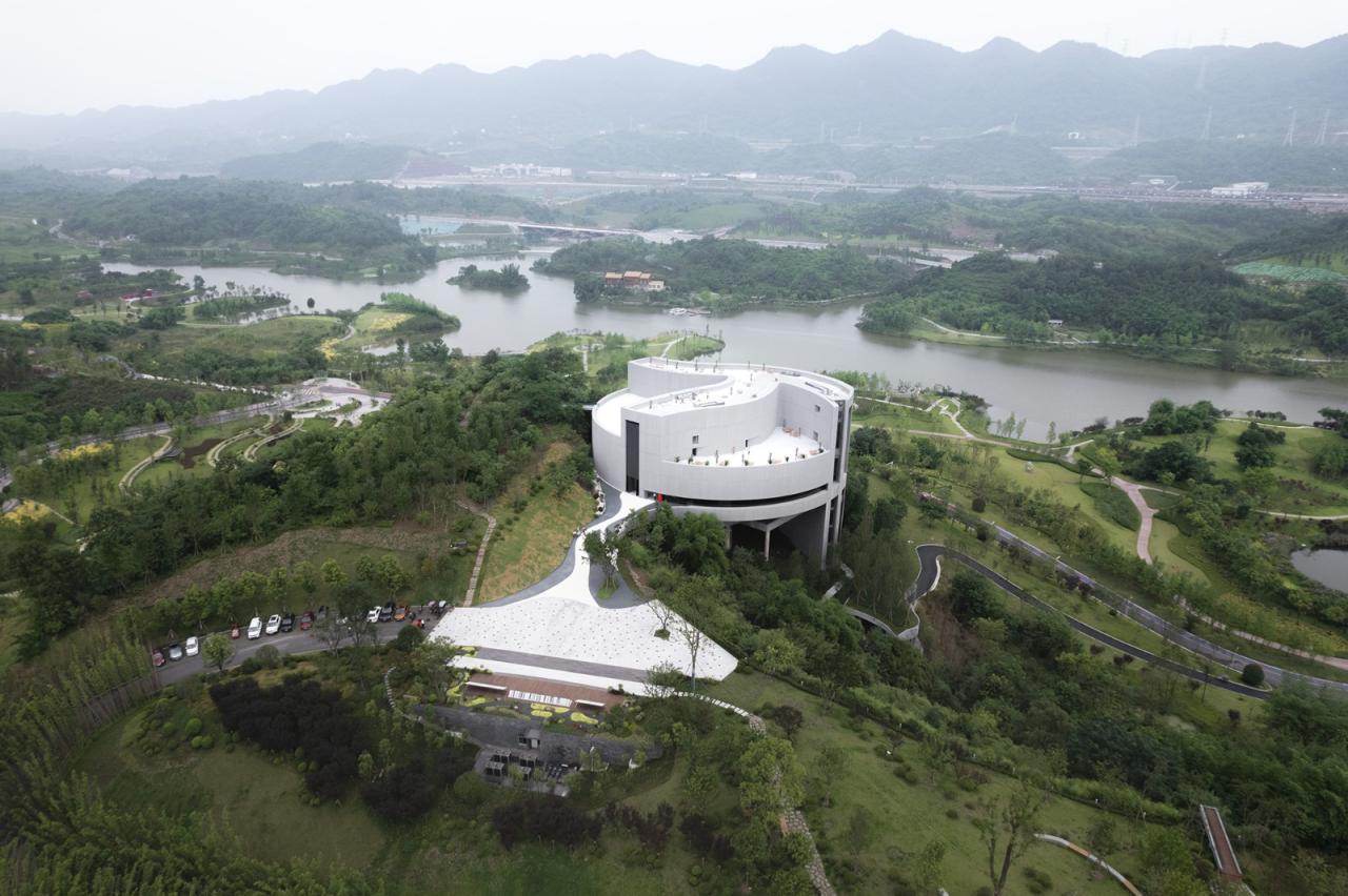 BIM建筑|重庆两江协同创新区规划展示中心 / 汤桦建筑设计