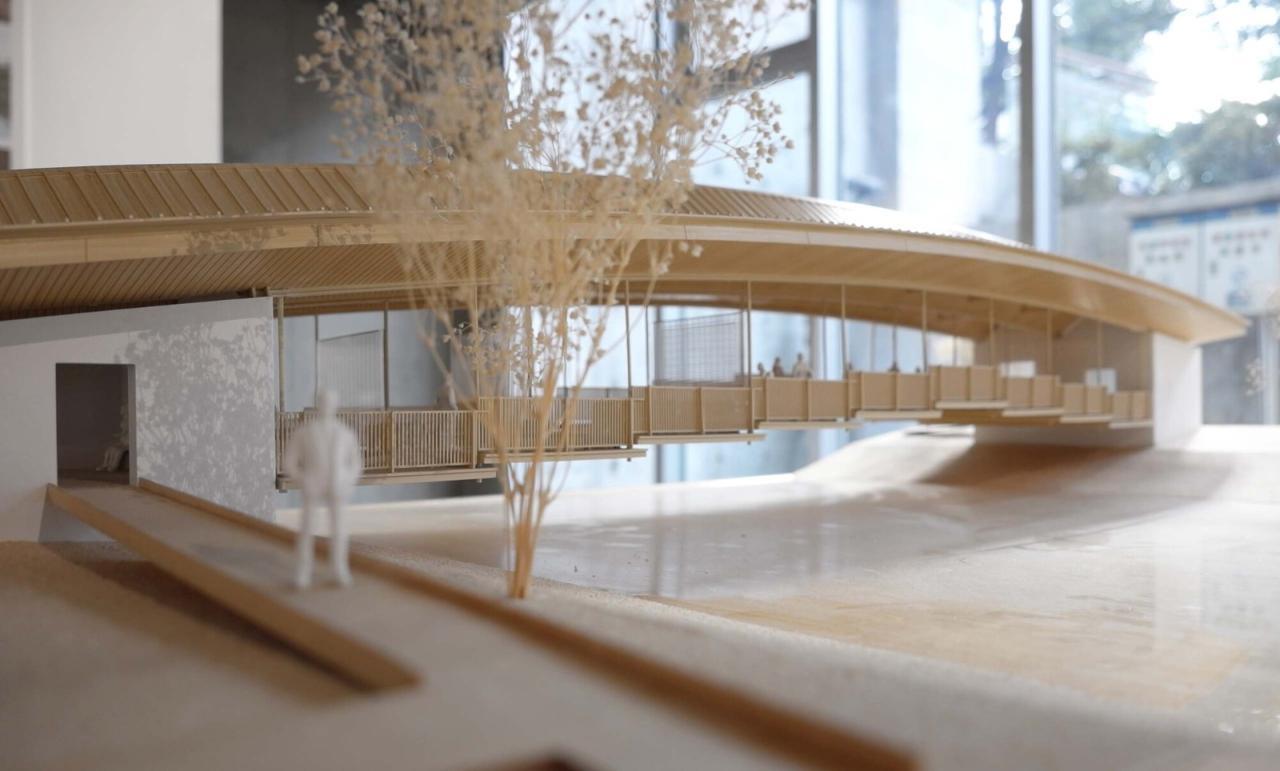 BIM建筑|九间廊桥 / 山水秀建筑事务所