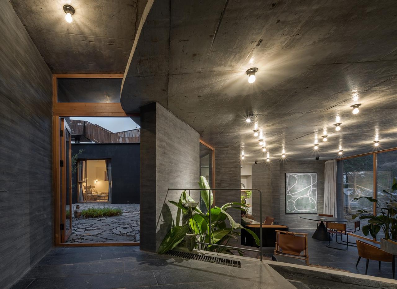 BIM建筑|小喜民宿：混乱是阶梯 / 大料建筑