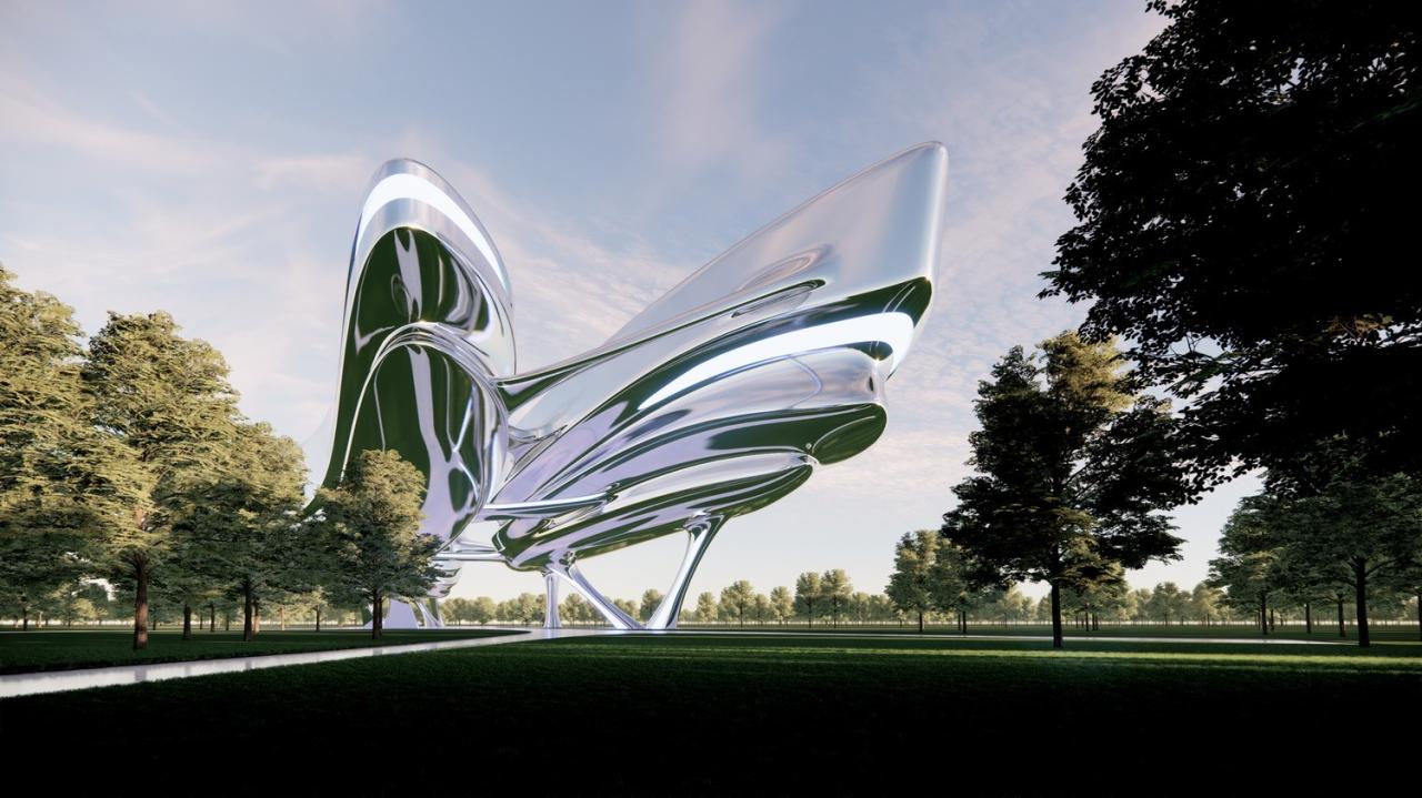 BIM建筑|META CAA LAB为斯芬克斯元宇宙戏剧节创建戏剧之城