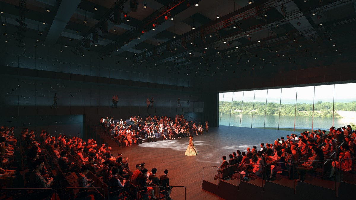 BIM建筑|以建造来修复被破坏的场地：宜昌大剧院中标深化方案 / OPEN