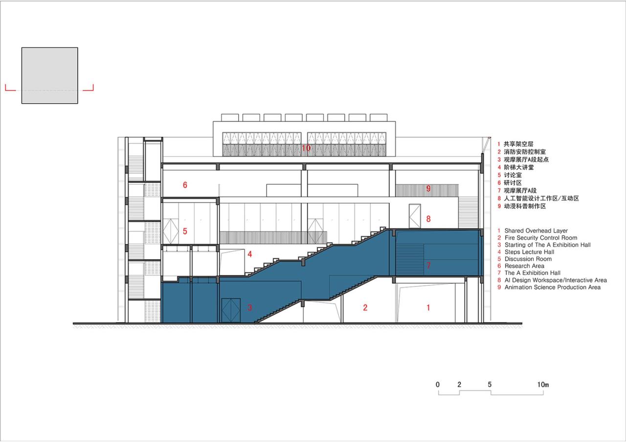 BIM建筑|河源市中小学科普教育馆 / 华南理工大学建筑设计研究院 陶郅工作室