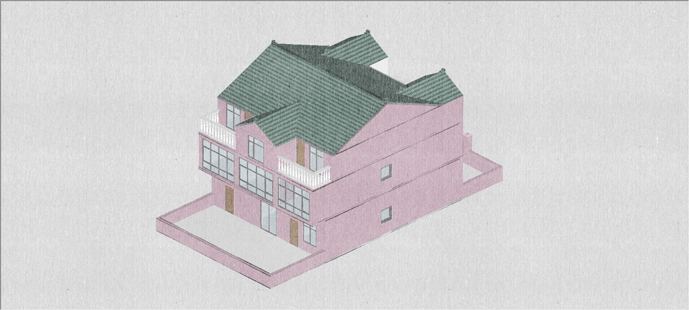 BIM建筑|千山境民宿：渔船回港，千山境 / 巢羽设计事务所