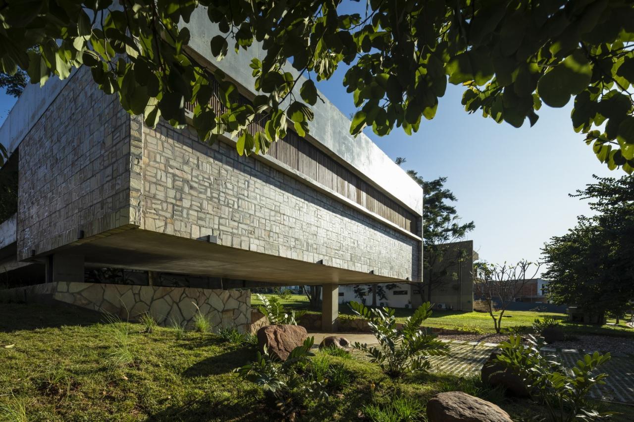 BIM建筑|流通空间，Yvyraju 之家 / OMCM arquitectos