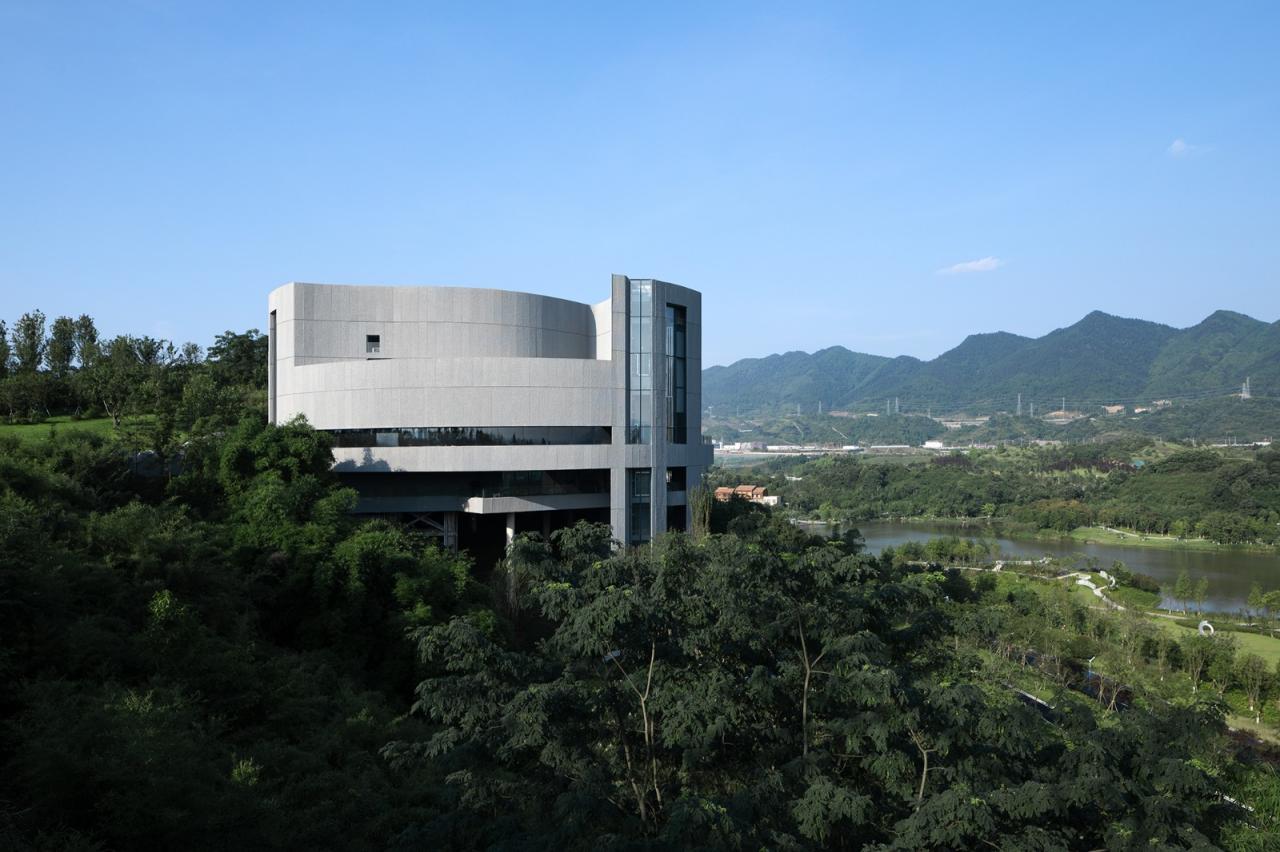 BIM建筑|重庆两江协同创新区规划展示中心 / 汤桦建筑设计