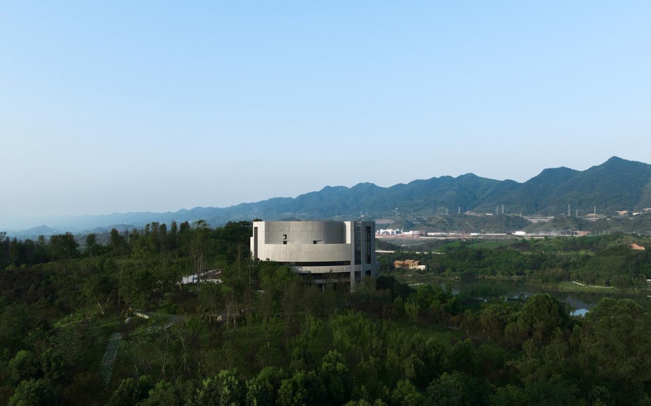 BIM建筑|重庆两江协同创新区规划展示中心 / 汤桦建筑设计