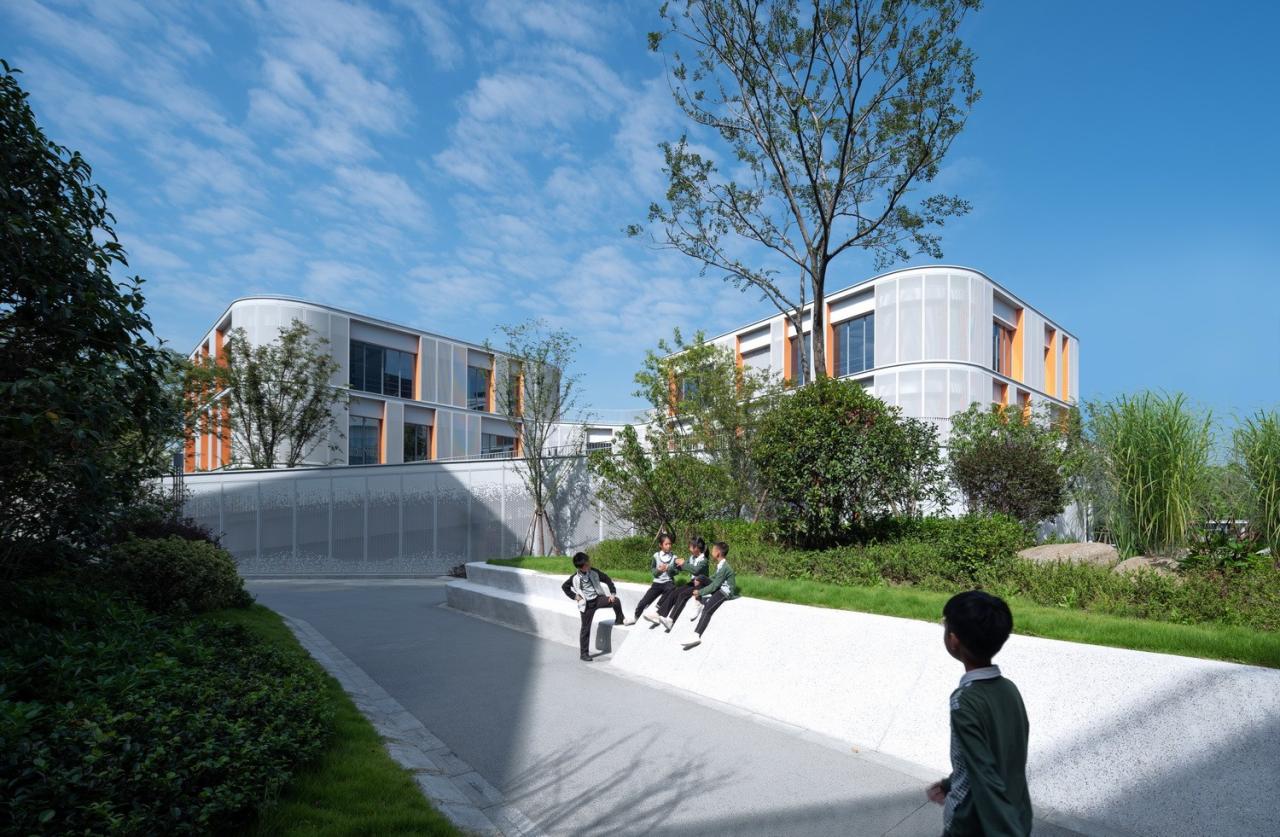 BIM建筑|串联的无界活动空间：杭州市滨江区东方郡幼儿园江晖分园 / 浙江大学建筑设计研究院有限公司