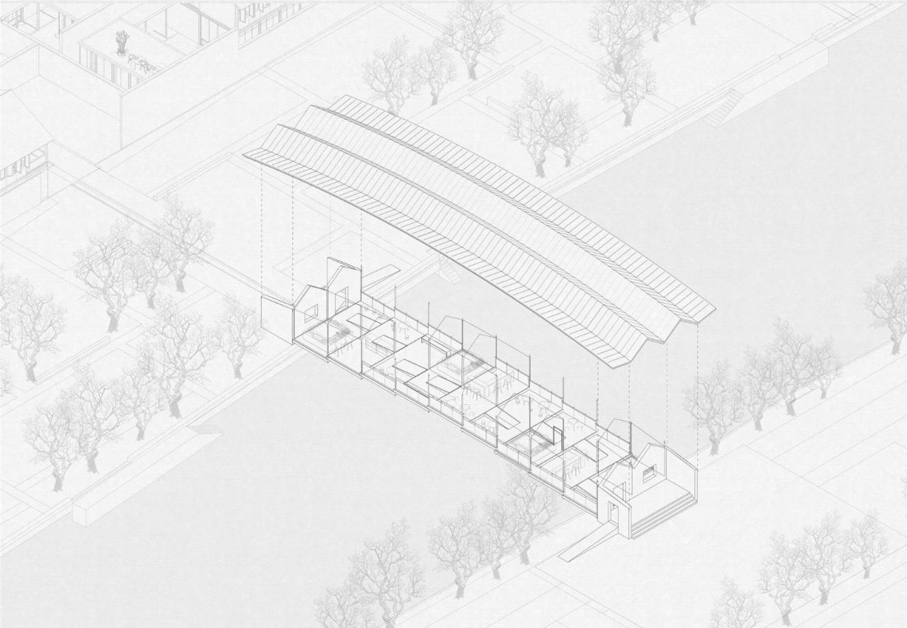 BIM建筑|九间廊桥 / 山水秀建筑事务所