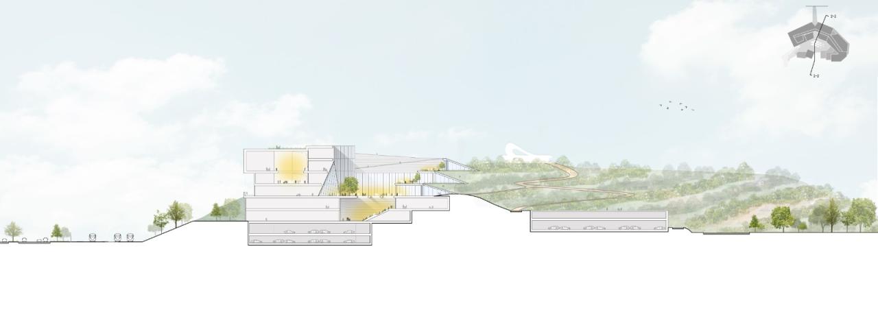 BIM建筑|深圳重点城市文化空间：龙华两心一馆 / AG汇创