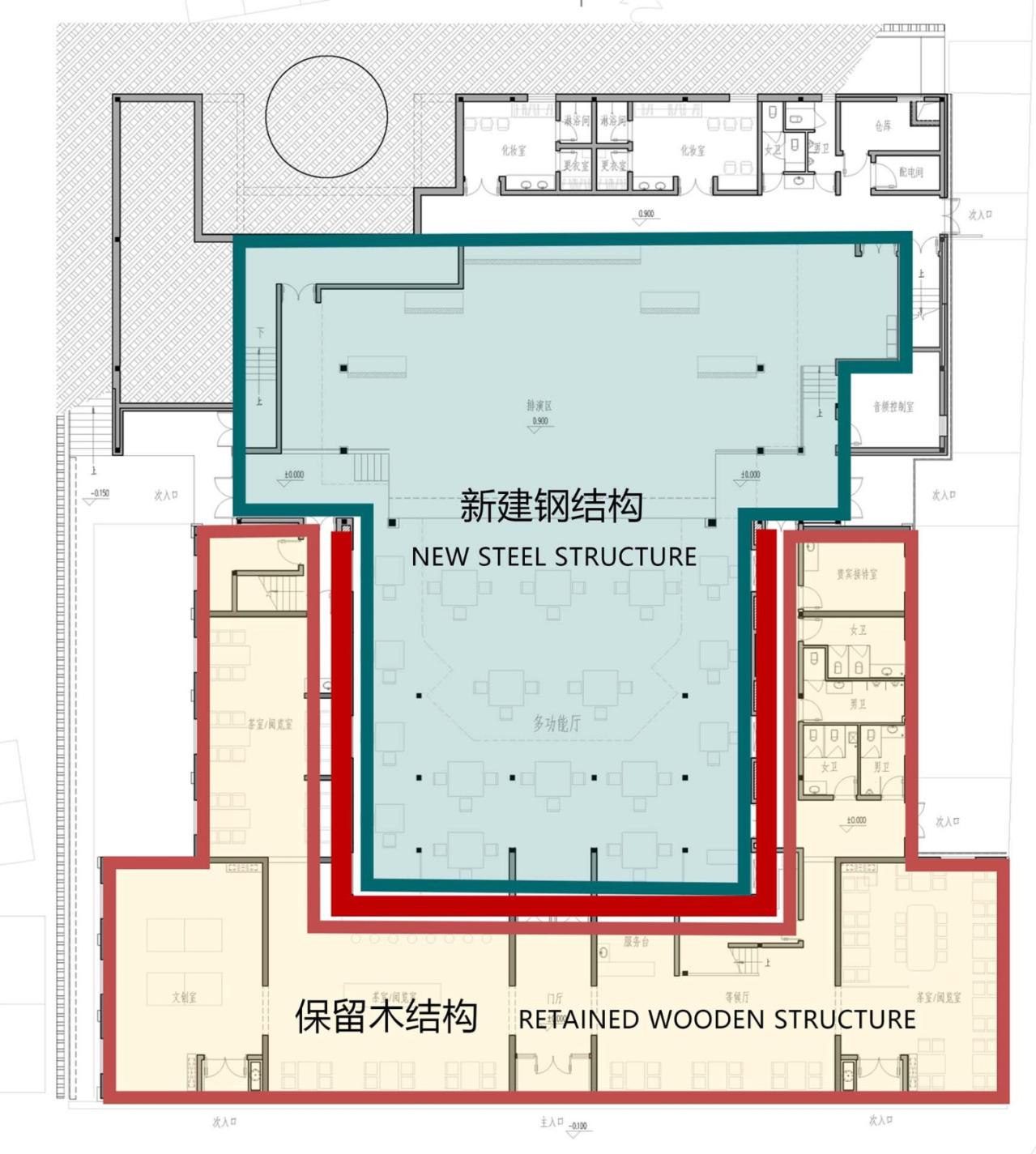 BIM建筑|江淮小剧场 / 东南大学建筑学院
