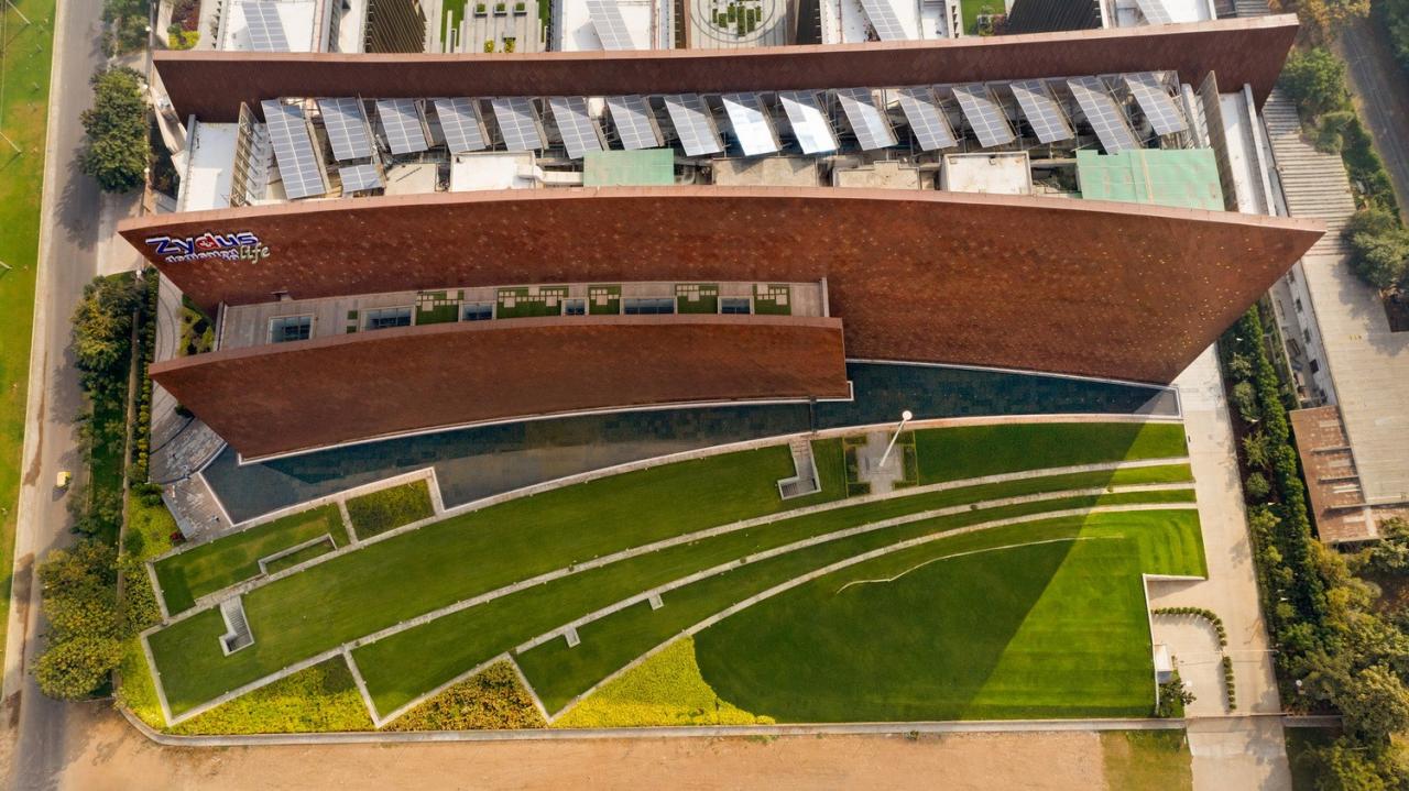 BIM建筑|Zydus 总部大楼 / Morphogenesis