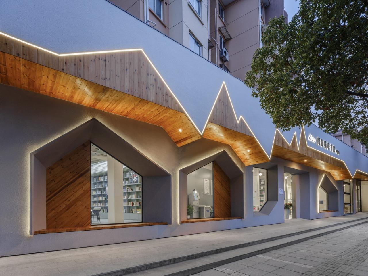 BIM建筑|上海幸乐路城市书屋：书香为邻，家门口的“心灵驿站” / 三益中国