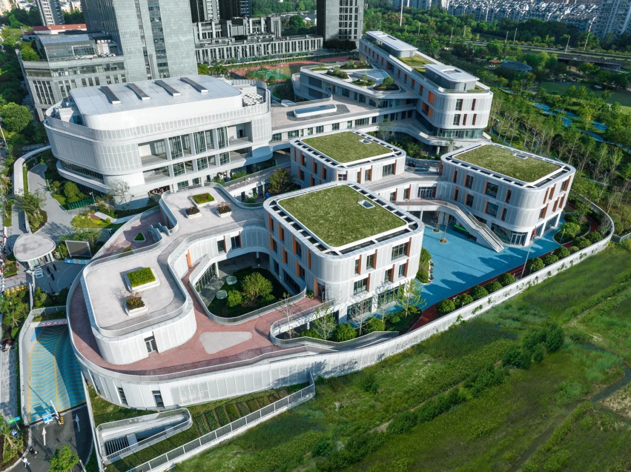 BIM建筑|串联的无界活动空间：杭州市滨江区东方郡幼儿园江晖分园 / 浙江大学建筑设计研究院有限公司