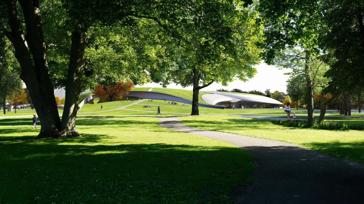 BIM建筑|北京中关村论坛永久会址 / MAD 马岩松新作